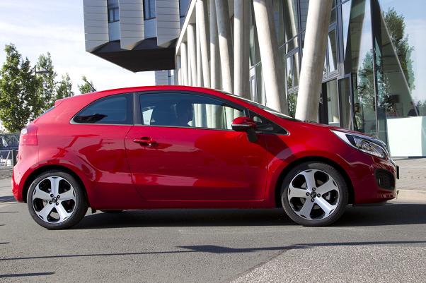 Kia Rio 3p lateral Kia Rio 3p lateral