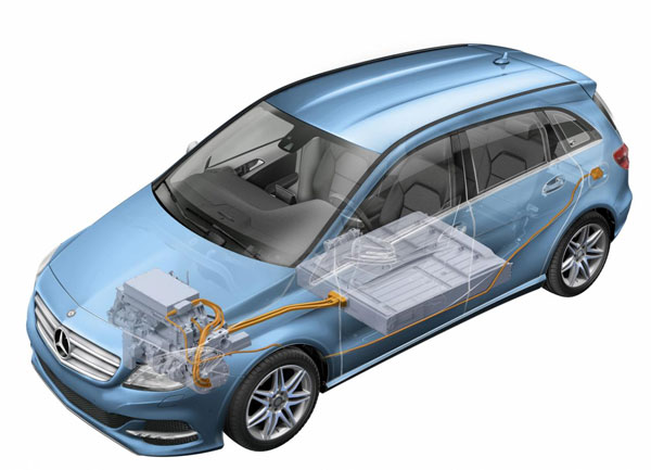 Mercedes-Benz Clase B Electric Drive Concept