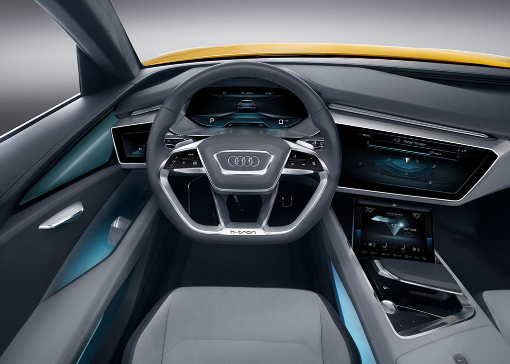 Audi H Tron Quattro Concept interior