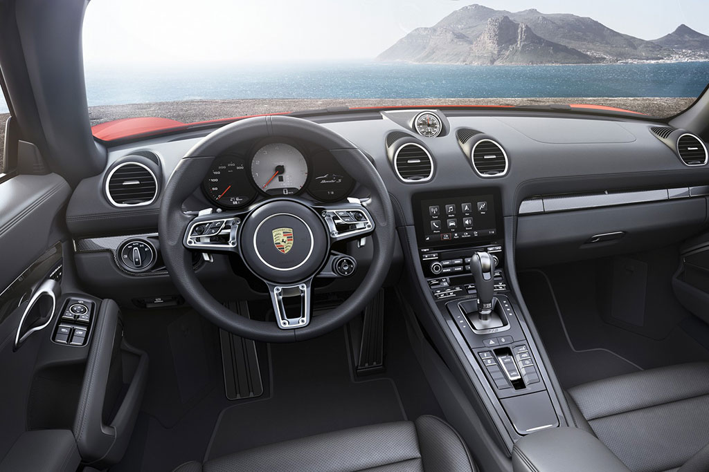 Porsche 718 Boxster interior